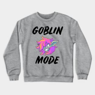 Goblin Mode Neon Crewneck Sweatshirt